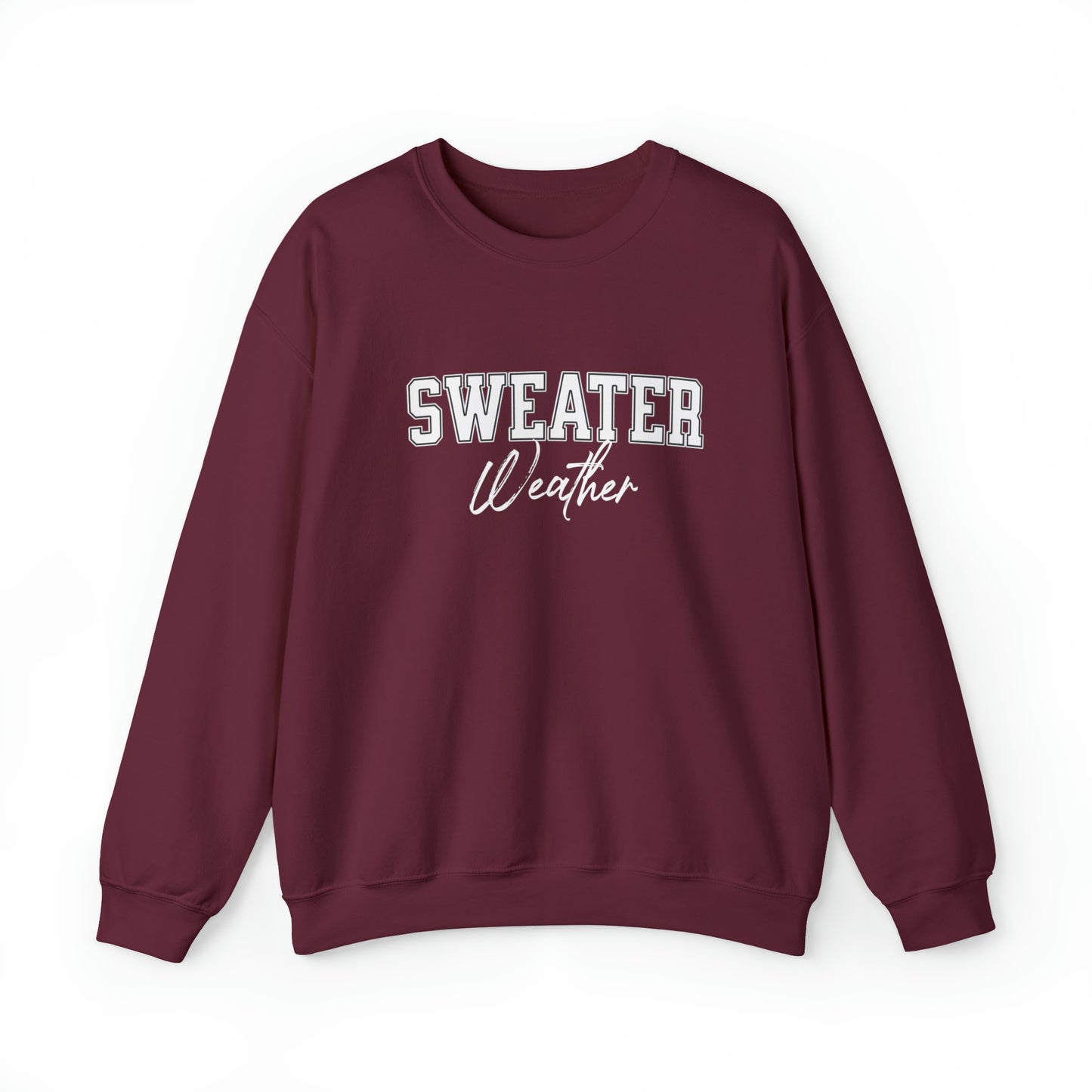 Sweater Weather Adult Crewneck Sweatshirt