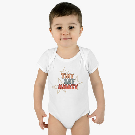 Infant Tiny But Mighty Bodysuit