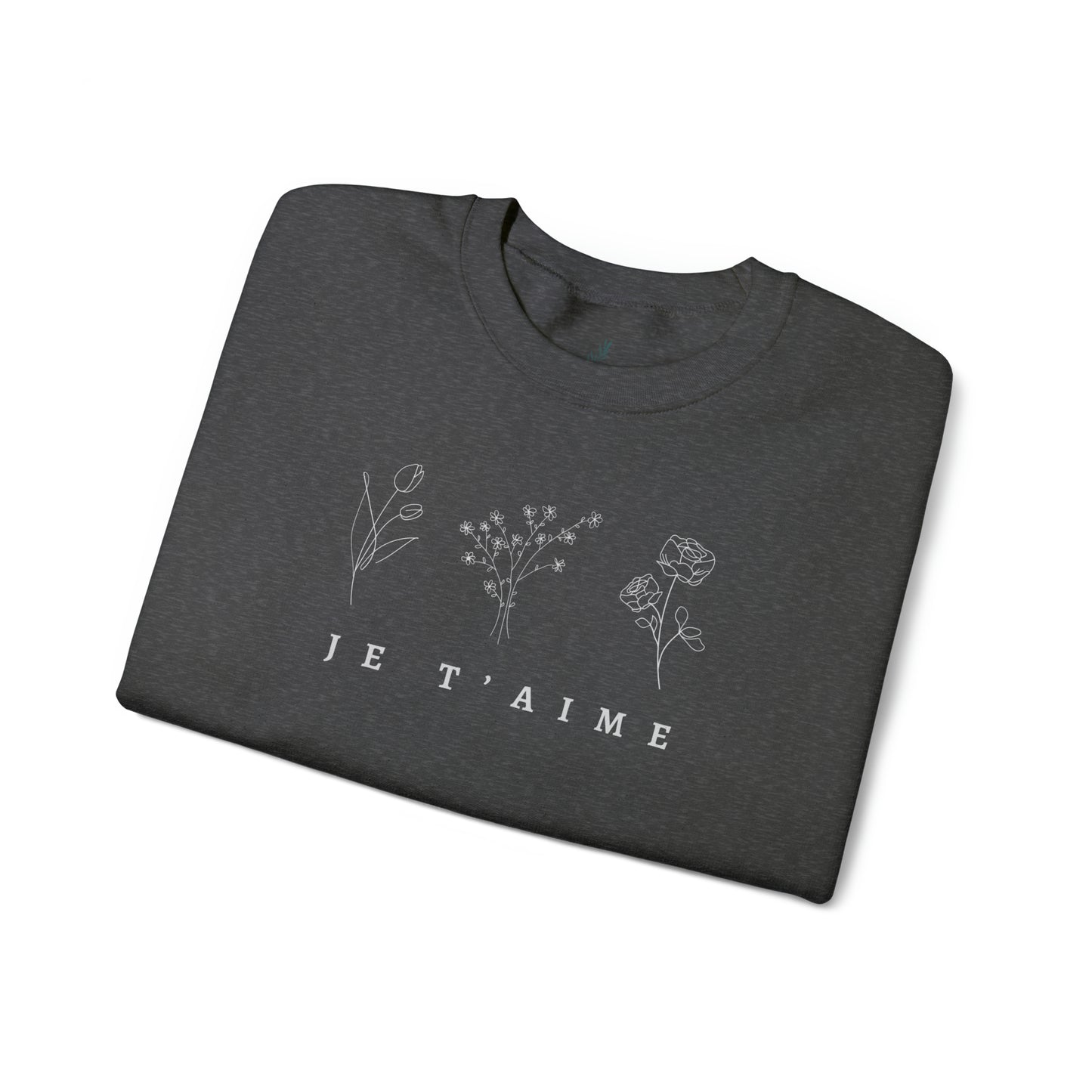 Je T’ Aime (I love You) Crewneck Sweatshirt