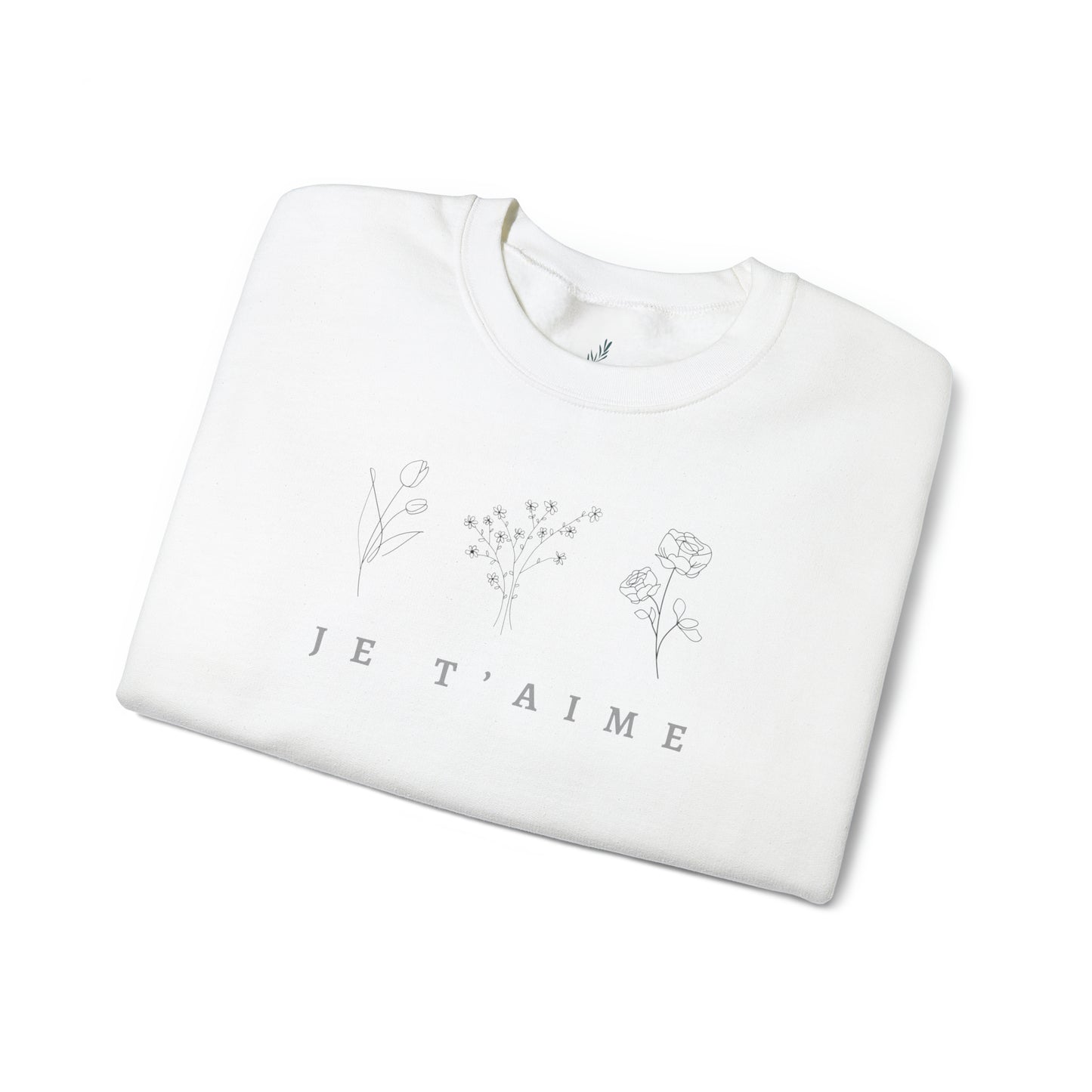 Je T’ Aime (I love You) Crewneck Sweatshirt