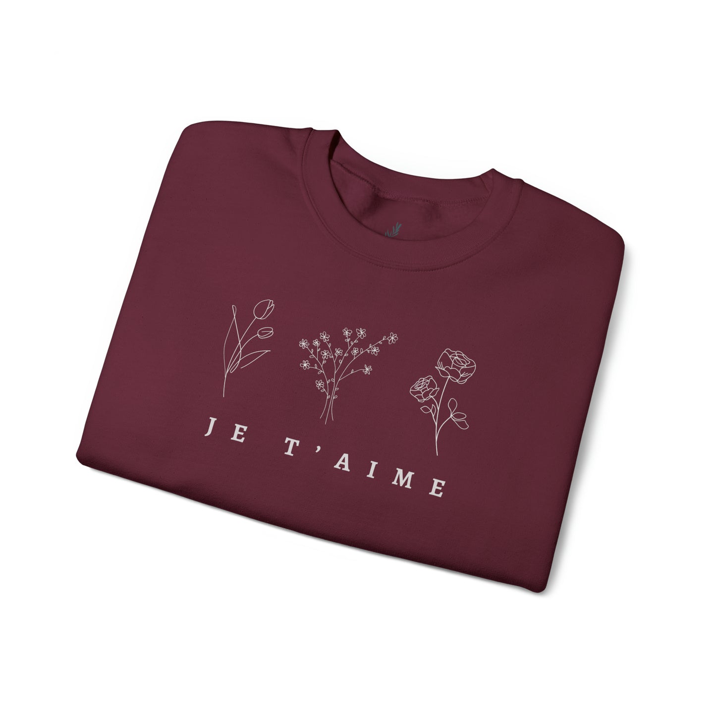 Je T’ Aime (I love You) Crewneck Sweatshirt